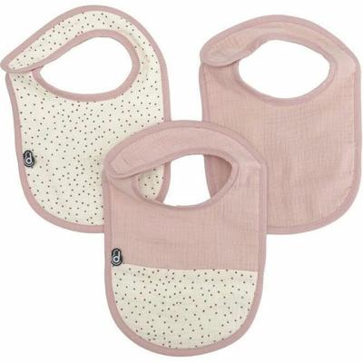Slabbetjesset Domiva Roze Katoen 3 Onderdelen (3 Stuks)