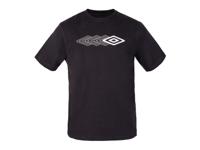 UMBRO Heren T-shirt (Zwart, M)
