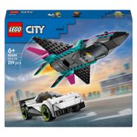 LEGO city 60489 straalvliegtuig vs. sportauto