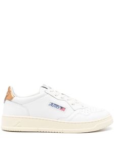 Autry baskets Medalist en cuir - Blanc