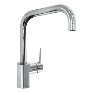 Keukenkraan Tres Max | Opbouw | 360° Draaibaar | Mengkraan | 1-hendel | Rond | Chroom