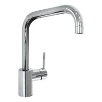 Keukenkraan Tres Max | Opbouw | 360° Draaibaar | Mengkraan | 1-hendel | Rond | Chroom