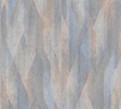 Livingwalls Metropolitan Stories. Travel Stories - Blauw - Art Deco - 391041