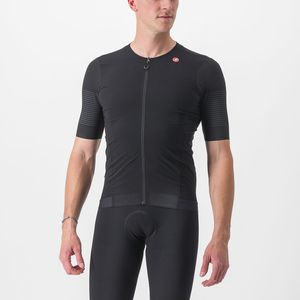 Castelli Premio black fietsshirt korte mouw zwart heren XXL