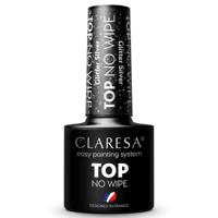 Claresa top coat no wipe glitter silver 5ml