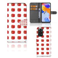 Xiaomi Redmi Note 11 Pro 5G/4G | Book Cover | Paprika Red