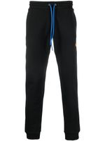 Moncler pantalon de jogging en coton à patch logo - Noir - thumbnail