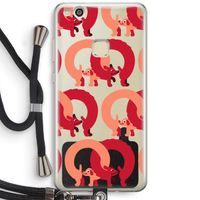 Dogs: Huawei Ascend P10 Lite Transparant Hoesje met koord