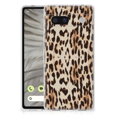 Google Pixel 7A | TPU Hoesje | Leopard