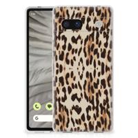 Google Pixel 7A | TPU Hoesje | Leopard