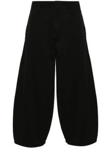 Société Anonyme pantalon ample à logo brodé - Noir