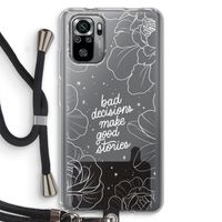 Good stories: Xiaomi Redmi Note 10S Transparant Hoesje met koord