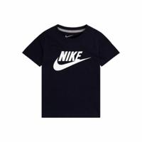 T-Shirt met Korte Mouwen Nike Futura Ss Zwart Donkerblauw - Maat: 6-7 jaar