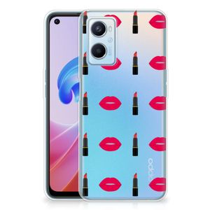 OPPO A96 | OPPO A76 TPU bumper Lipstick Kiss