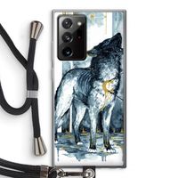 Bleeding Soul: Samsung Galaxy Note 20 Ultra / Note 20 Ultra 5G Transparant Hoesje met koord