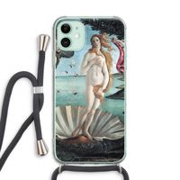 Birth Of Venus: iPhone 11 Transparant Hoesje met koord