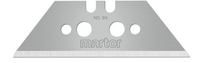 Martor Trapeziummes | L60xB19xS0,63mm | met perforatie | 10 stuks / dispenser - 99.70 99.70 - thumbnail