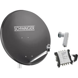 Schwaiger SPI9961SET6 Satellietset zonder receiver Aantal gebruikers: 8 80 cm