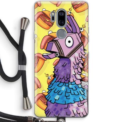 Loot Burger: LG G7 Thinq Transparant Hoesje met koord