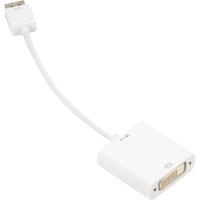Sharkoon displayport 1.2 > dvi24+1 kabel (wit, 0,15 meter)