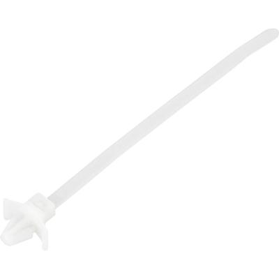 TRU COMPONENTS TC-13030684 TC-WM-130-4.8-N Kabelbinder 130 mm 4.8 mm Natuur Met vleugelsluiting, Chemische bestandigheid 100 stuk(s)