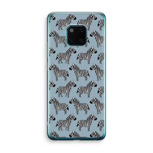 Zebra: Huawei Mate 20 Pro Transparant Hoesje