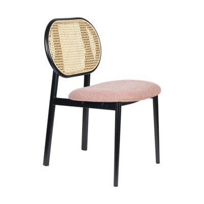 Zuiver Spike eetkamerstoel Natural Pink