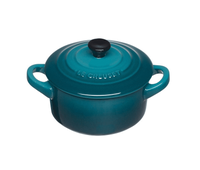 LE CREUSET - Aardewerk - Mini braadpan Deep Teal 10cm