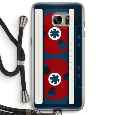 Here's your tape: Samsung Galaxy S7 Edge Transparant Hoesje met koord