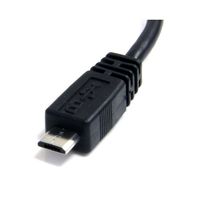 StarTech.com 15 cm Micro USB-kabel A naar micro B - thumbnail