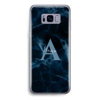 Midnight Marble: Samsung Galaxy S8 Transparant Hoesje Midnight Marble: Samsung Galaxy S8 Transparant Hoesje