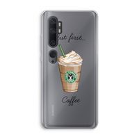 But first coffee: Xiaomi Mi Note 10 Pro Transparant Hoesje