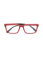 Emporio Armani lunettes de soleil à monture carrée - Rouge