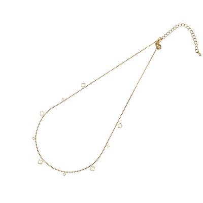 Day&Eve Ketting Clover Pendants | Goud