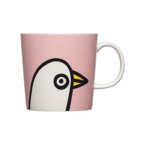 IITTALA - Oiva Toika Collection - Beker met oor 0,30l Birdie Pink