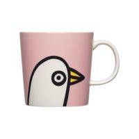 IITTALA - Oiva Toika Collection - Beker met oor 0,30l Birdie Pink - thumbnail