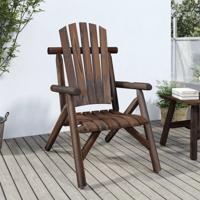 Tuinstoel 68x86x103 cm massief vurenhout