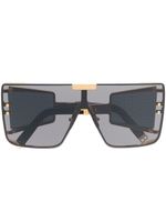 Balmain Eyewear lunettes de soleil Wonder Boy à monture oversize - Noir - thumbnail