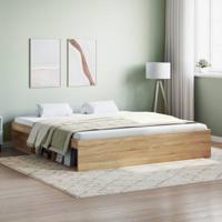 Bedframe sonoma eikenkleurig 180x200 cm Super King Size