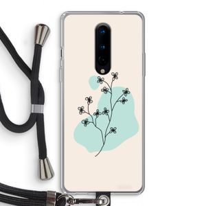 Love your petals: OnePlus 8 Transparant Hoesje met koord
