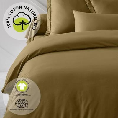 Beddengoedset - TODAY - 240 x 260 cm - 100% katoen - Biologisch - Brons