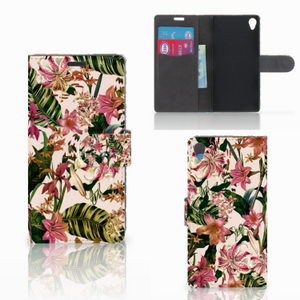 Sony Xperia Z3 Hoesje Flowers