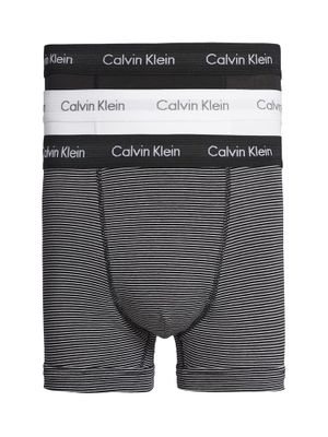 Calvin Klein - 3p Trunk - Cotton Stretch - IOT, Maat:S
