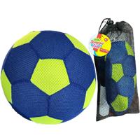 Summertime opblaasbare bal met pomp blauw/groen