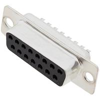 encitech DM15-SS 2101-0200-12 D-sub female connector 180 ° Aantal polen: 15 Soldeerkelk 1 stuk(s) Tray - thumbnail