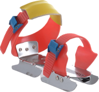 Nijdam Bob Skates Glij Ijzer Schaatsschaats Kinderen Rood/blauw/geel 24t/m34