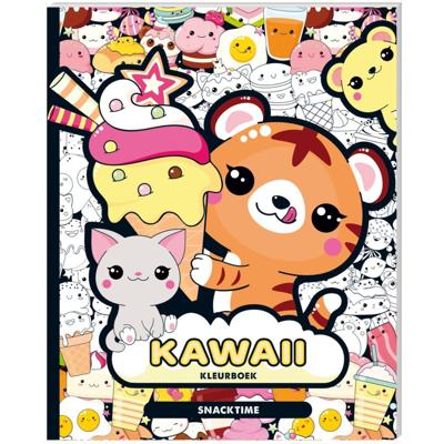 Kawaii kleurboek - Snacktime