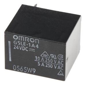 Omron G5LE-1A4-DC24 Powerrelais 24 V/DC 8 A 1x NO 1 stuk(s) Bag