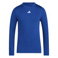 adidas Techfit Ondershirt Lange Mouwen Blauw Wit - thumbnail