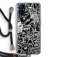 Vexx Black Mixtape: OnePlus Nord N10 5G Transparant Hoesje met koord